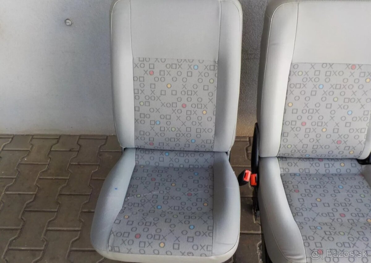Sedadlá 2 rada VW T5 - 5