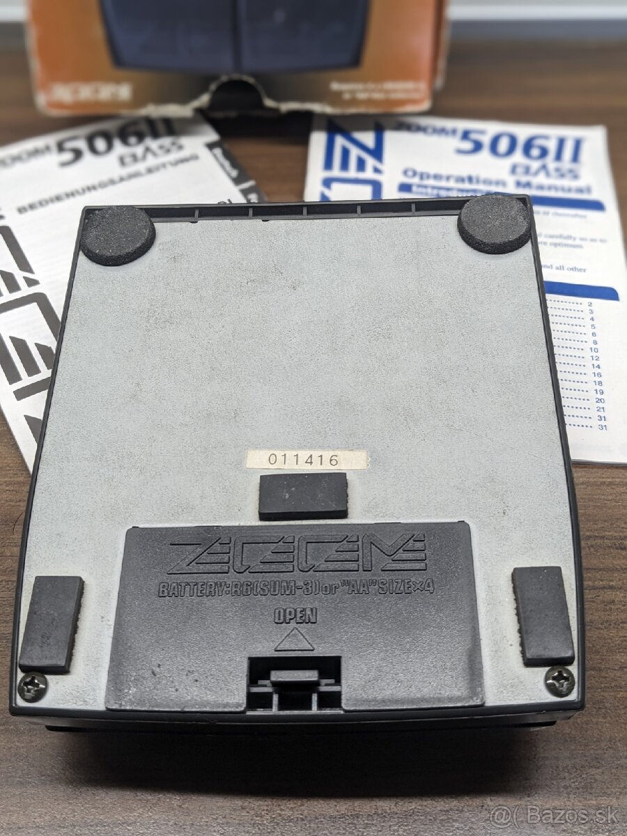Multiefekt Zoom 506 II Bass - 5