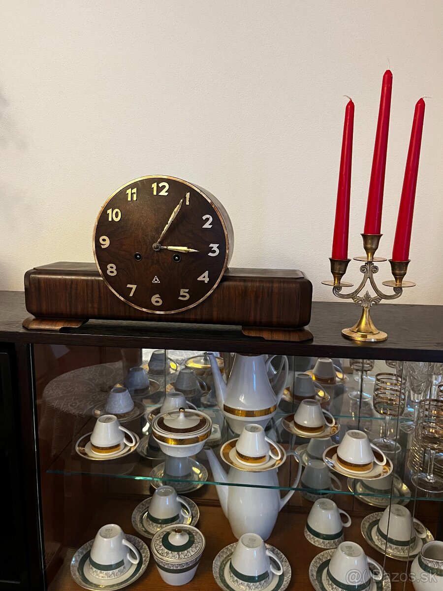 krásne krbové drevené hodiny - 5