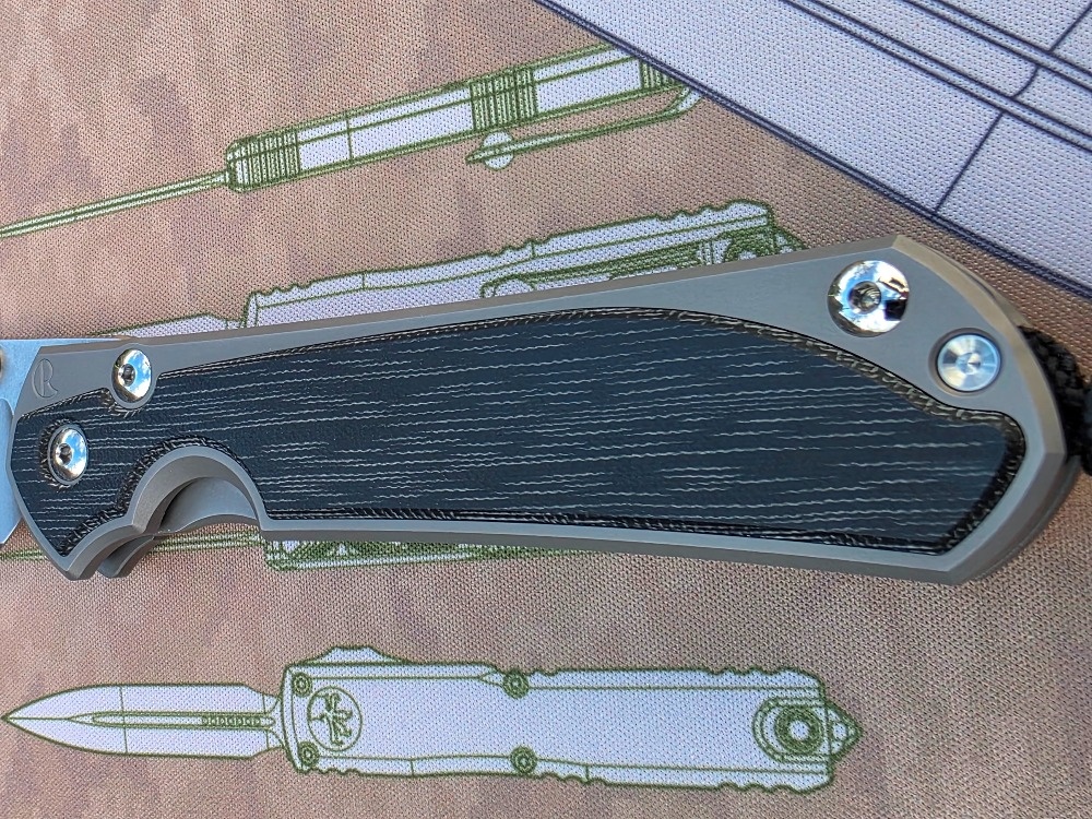 CRK Large Sebenza 31 Black Micarta - 5