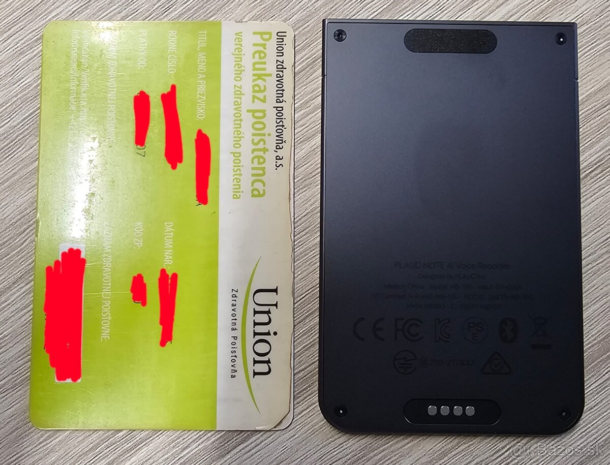 Plaud Note - AI diktafon - 5