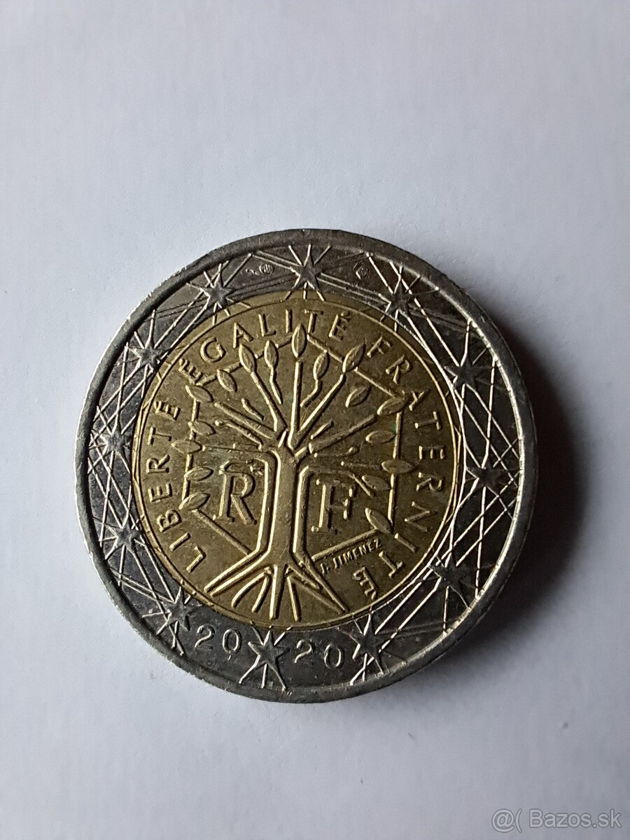 2 eur a 1eur Belgicko,Francuzsko,Spanielsko,Grecko,Monaco - 5