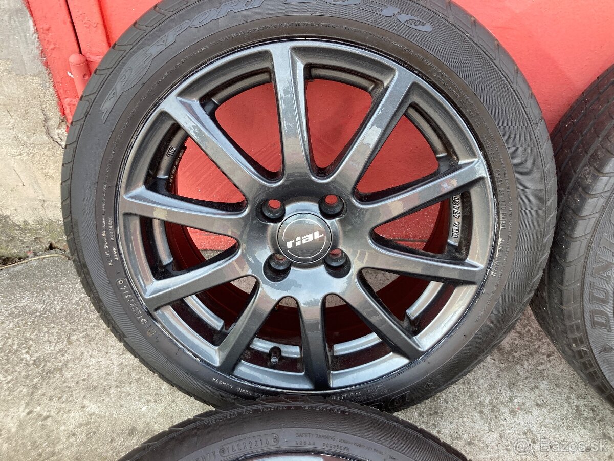 RIAL Milano R16" 4x100 - Top stav - 5