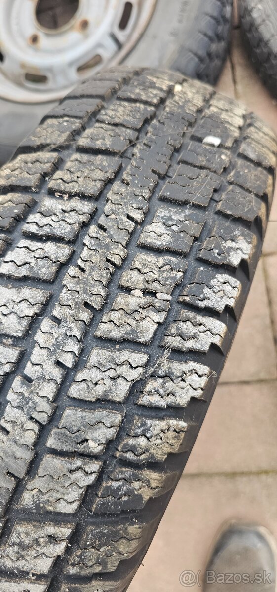 Predám plechové disky Škoda 105 120 - 5