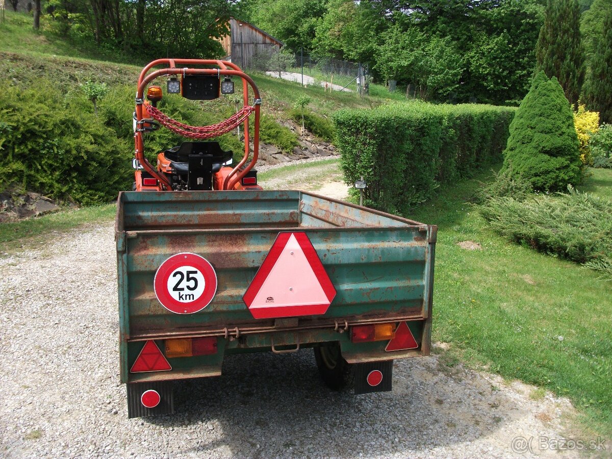 Predám orig.fabrickú vlečku-sklápač typ-ANS151. - 5