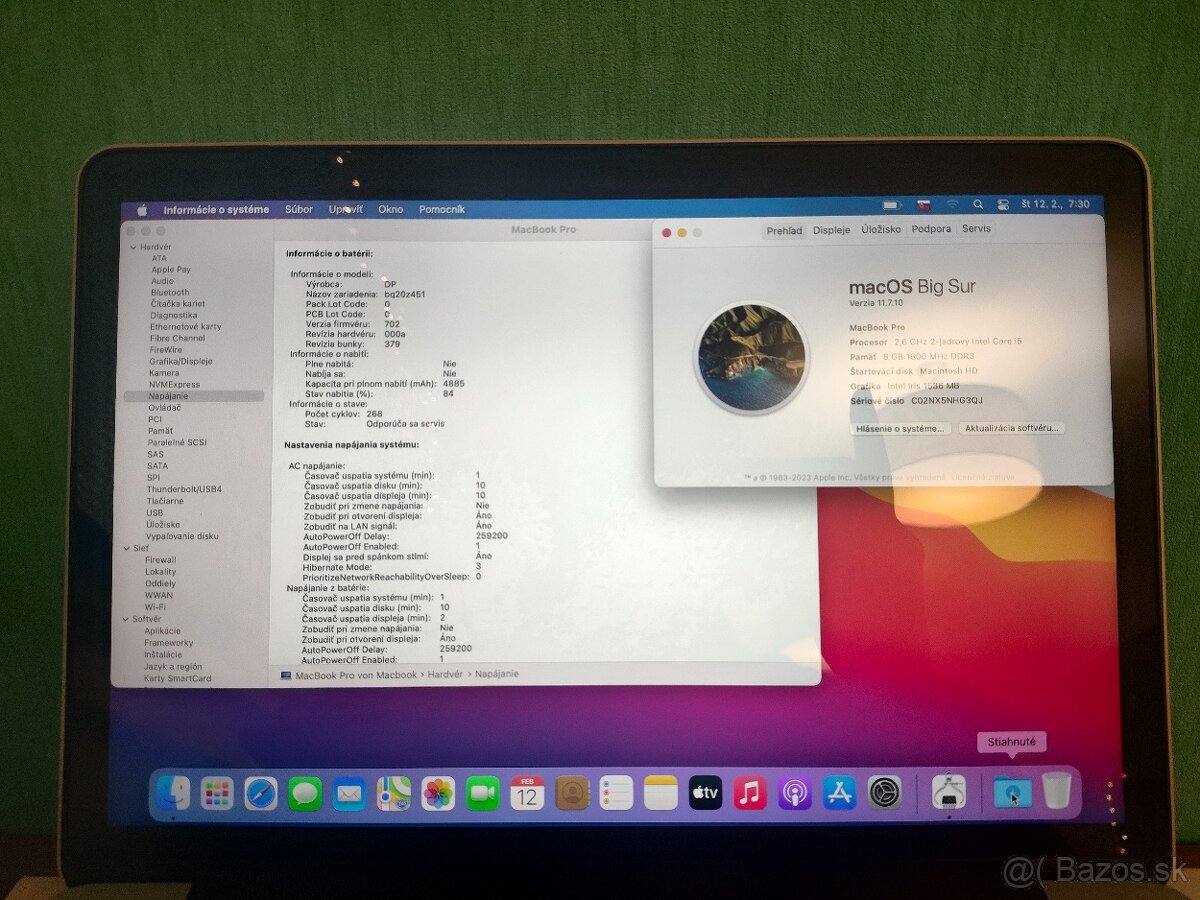 Apple MacBook Pro 2014 – i5 / 8GB / 256GB - 5