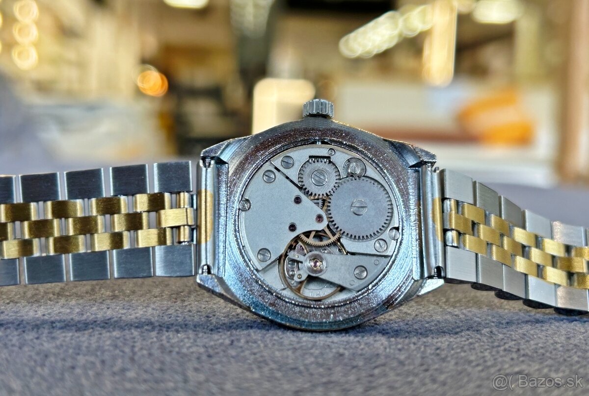 Československé Retro Vintage hodinky PRIM Ala Rolex Zelené - 5