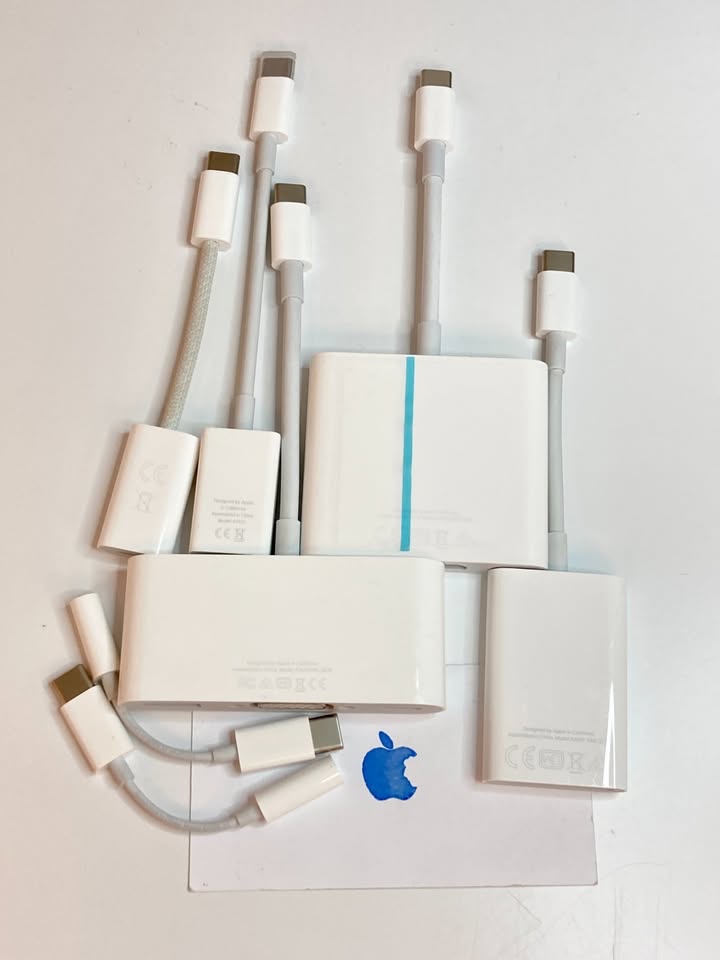  Originál APPLE redukcie / adaptéry USB-C to USB,HDMI,VGA, - 5