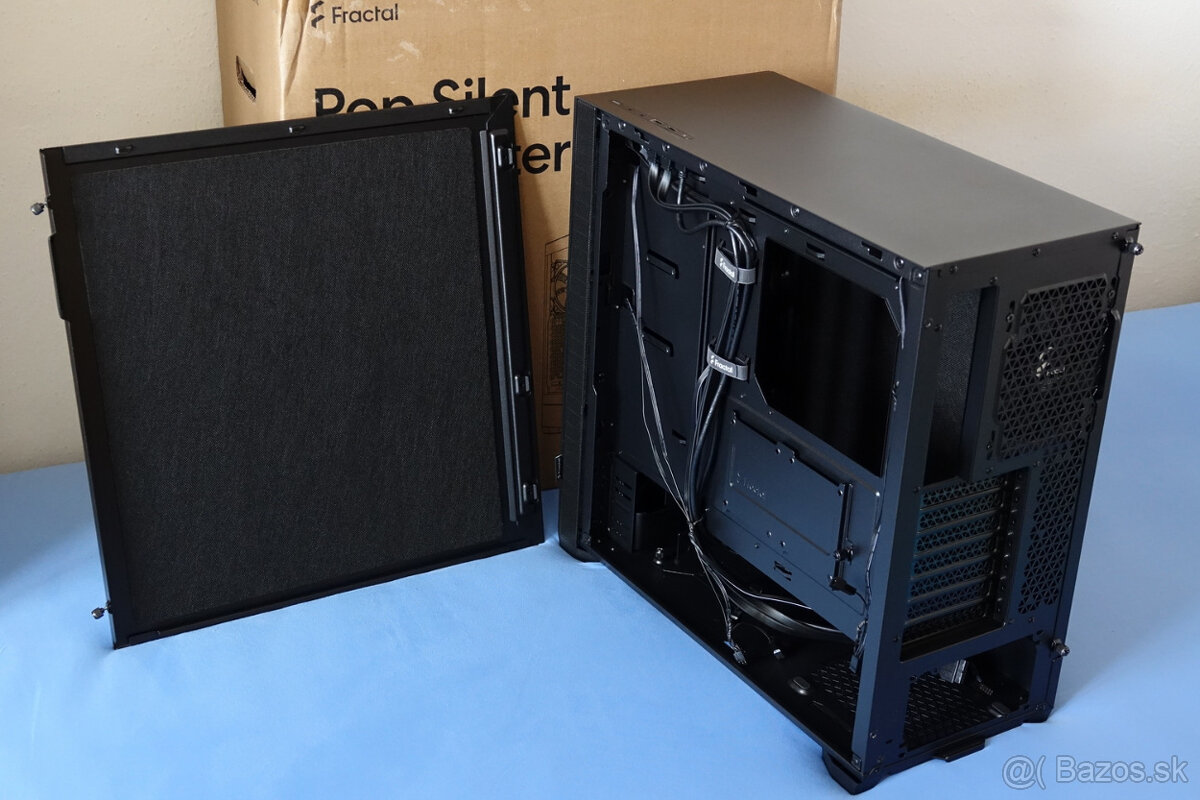 Skriňa Fractal Design Pop Silent Solid + namontované USB-C - 5