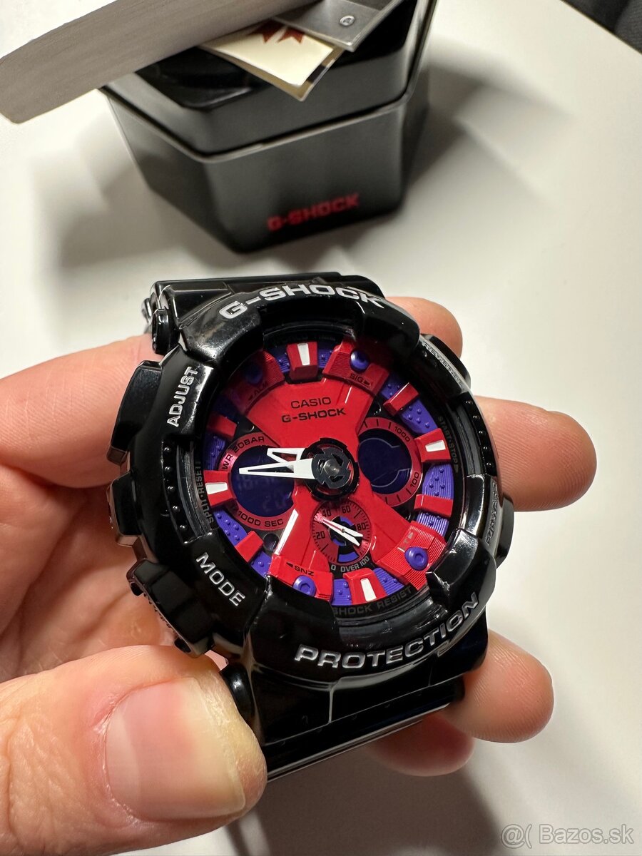 Predám Casio G-Shock GA-120B - 5