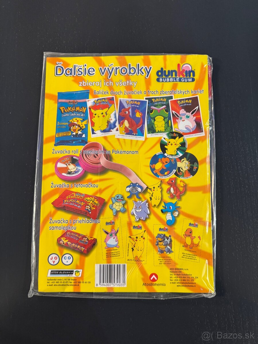 Pokémon Boomer Dunkin Bubble Gum - 5
