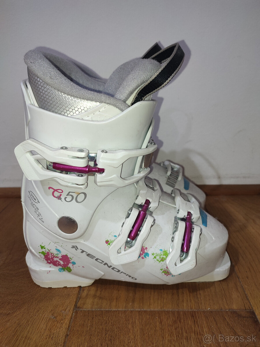 detske lyze Wedze 107cm + lyziarky TecnoPro vel. 32 - 5