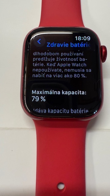 Apple Watch Series 7, GPS (Produkt) Red, 41 mm - 5