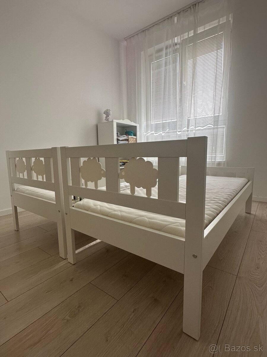 Detská posteľ IKEA KRITTER 70x160 cm + matrac - 5