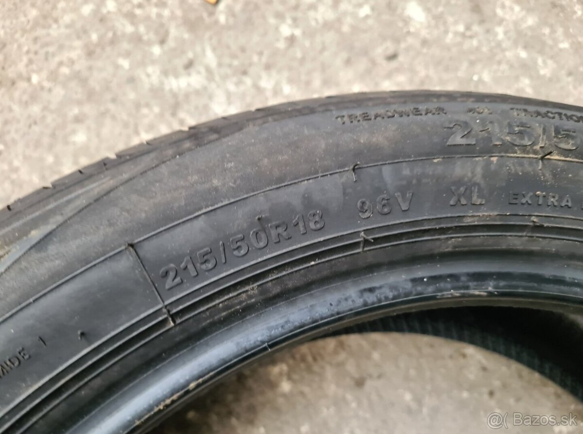 215/50 r18 letné 4 ks GITI DOT2020 - 5