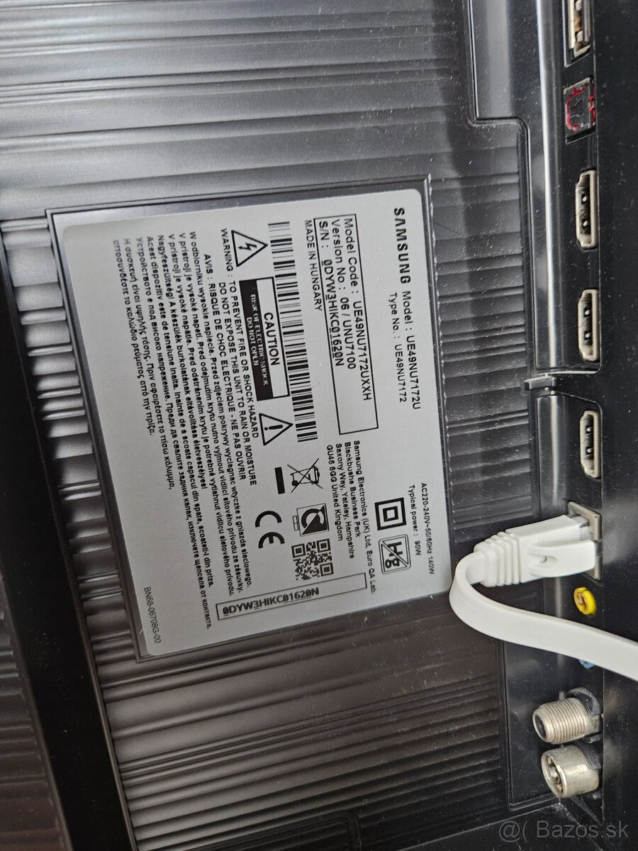 Samsung 4K UHD TV 49" - 5