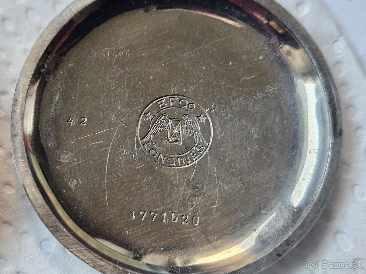 Vreckové hodinky,Longines. - 5