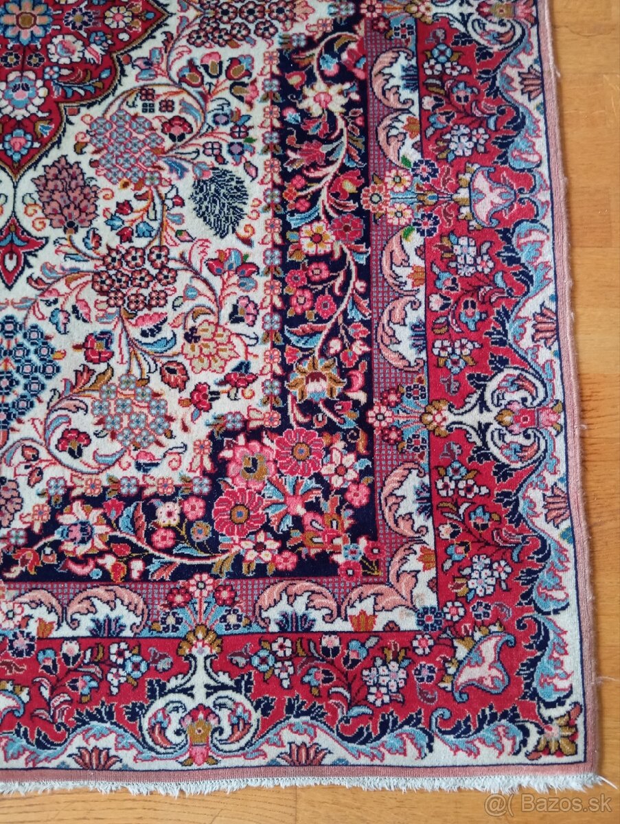 ✨Jedinečný ručne viazaný Isfahan najvyššej kvality 155x110 - 5