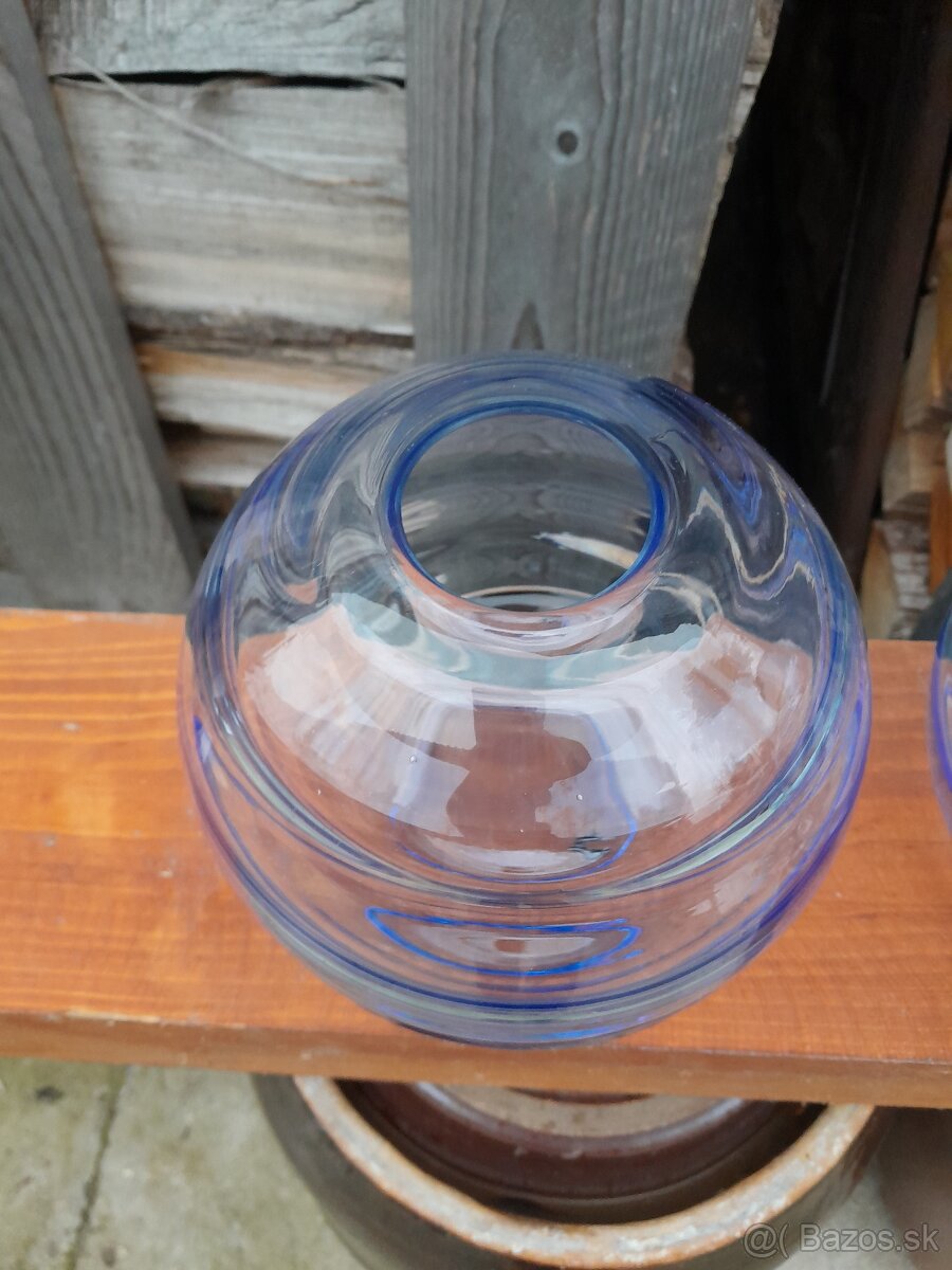 Predám guľaté sklenené vázy - 5