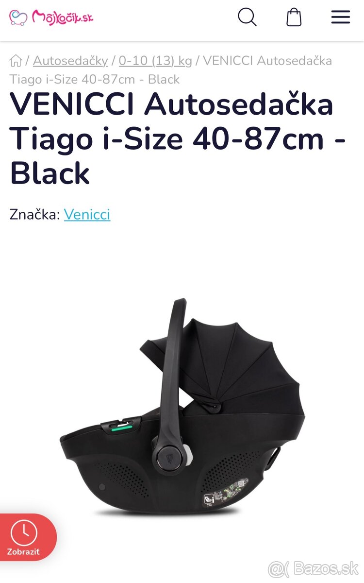 Detská autosedačka VENICCI - 5