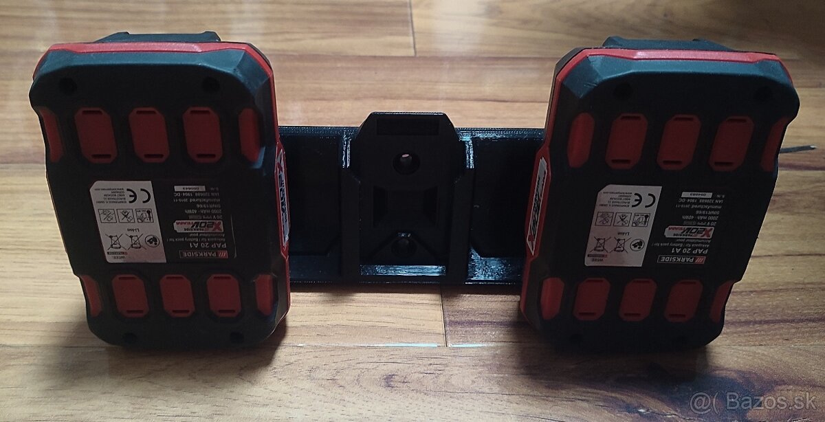 Držiak na aku batérie Parkside 20V (2Ah,4Ah,8Ah) - 5