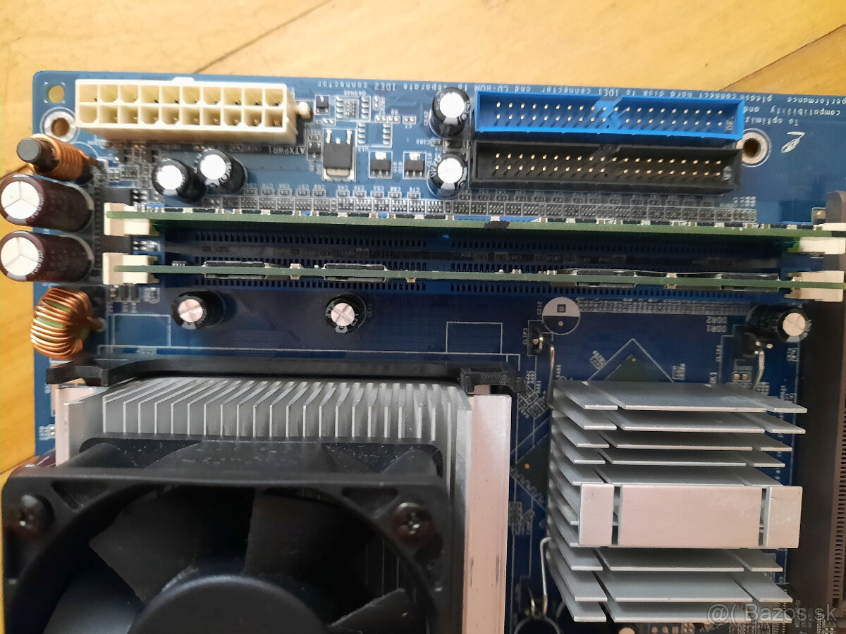 Retro zakladna doska Asrock P4I48 + CPU + RAM - 5