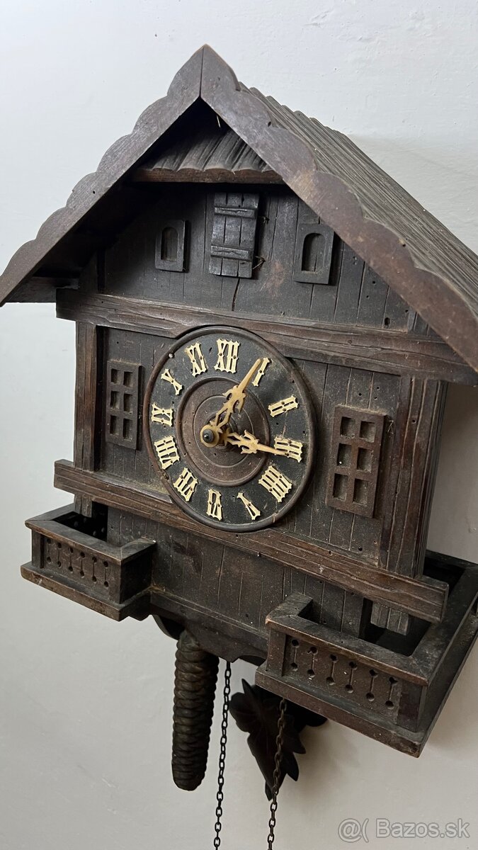 Starožitné kukučkové hodiny - 5