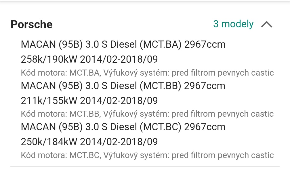 Snímač teploty spalín AUDI A6 C7 A7 A8 D4 Q5 - 5