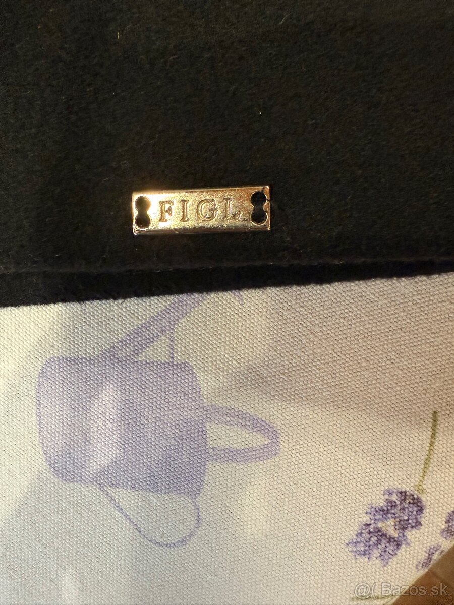 Čierny dámsky kabat - 5