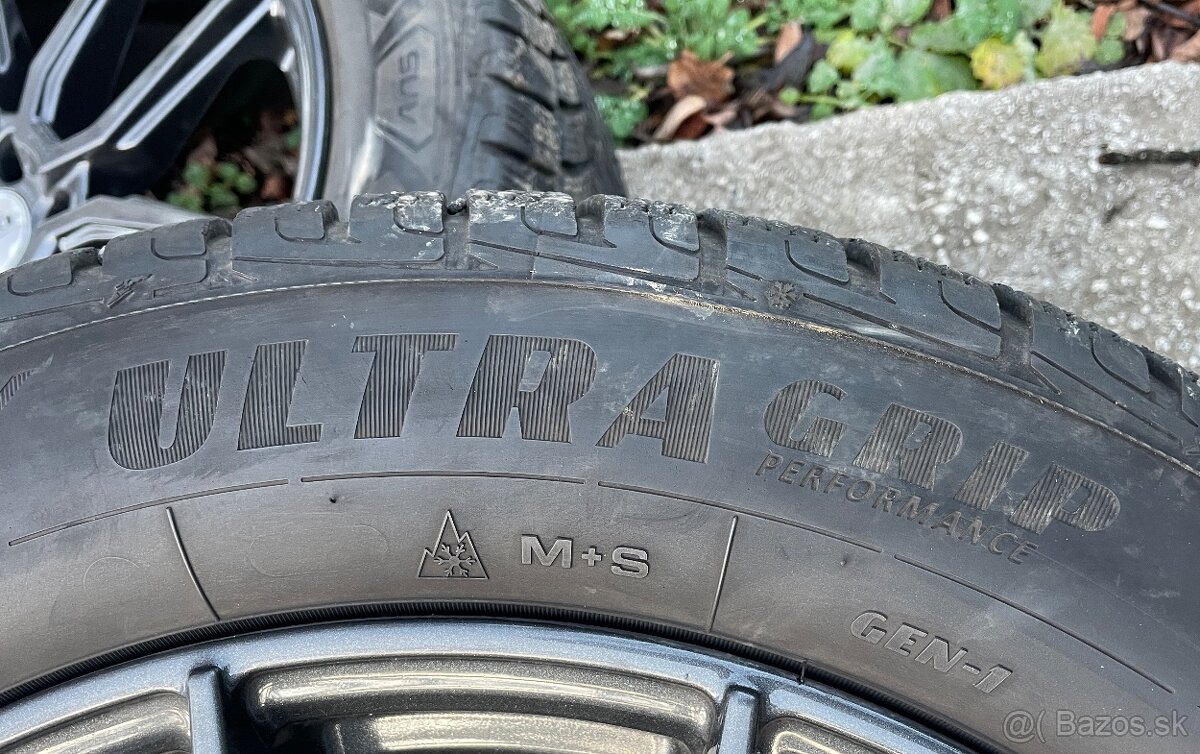 235/55 R18 zimné 4x goodyear - 5