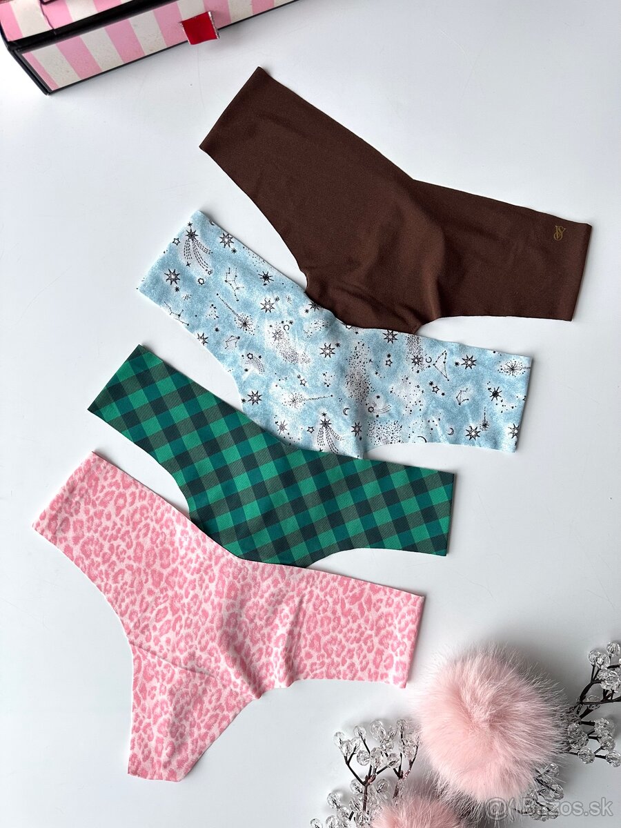 Victoria’s Secret Pink tanga nohavičky L - 5