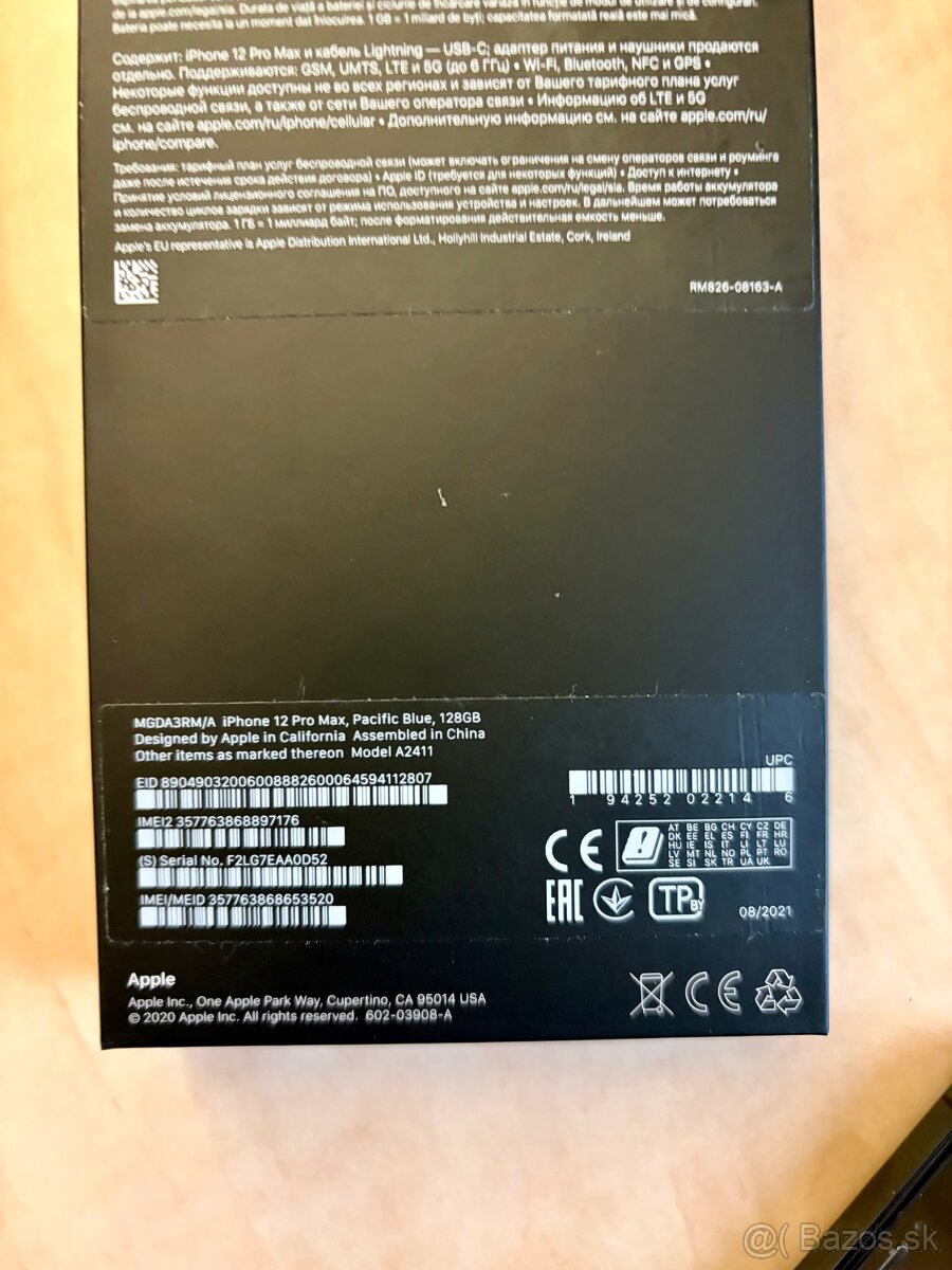 iPhone 12 Pro MAX - 256 GB - modrý - 5