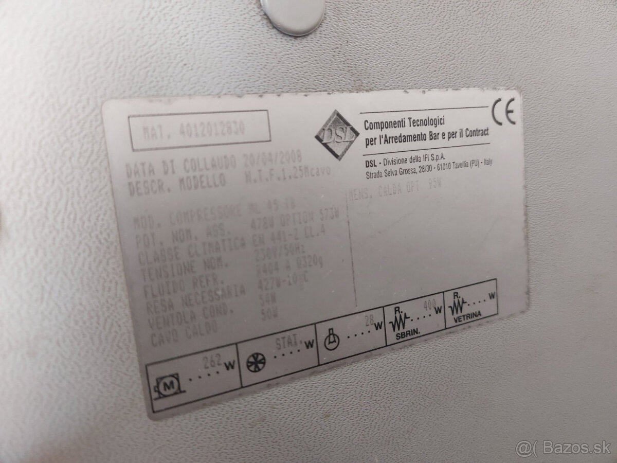 Gastro chladničky, vitrína - 5