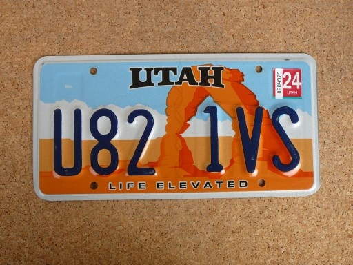 USA SPZ, 4x Utah originál... - 5