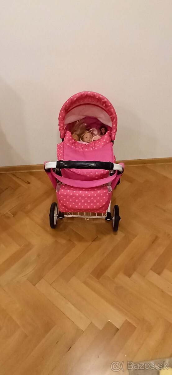 Detský kočík s bábikami - 5