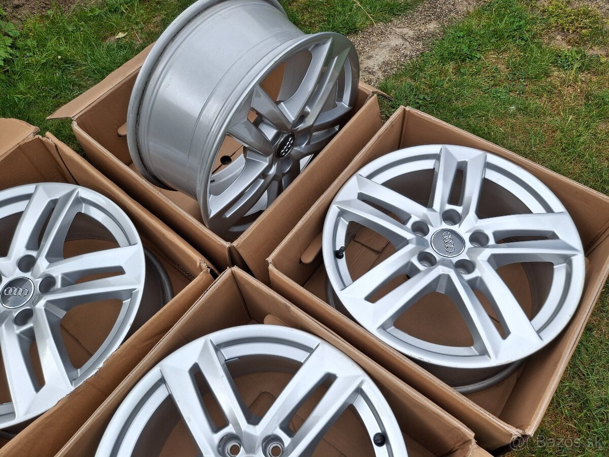 samotné 17" ALU 5x112 AUDI - 5