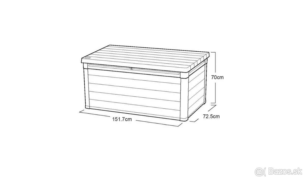Úložný box Keter 570 l - 5