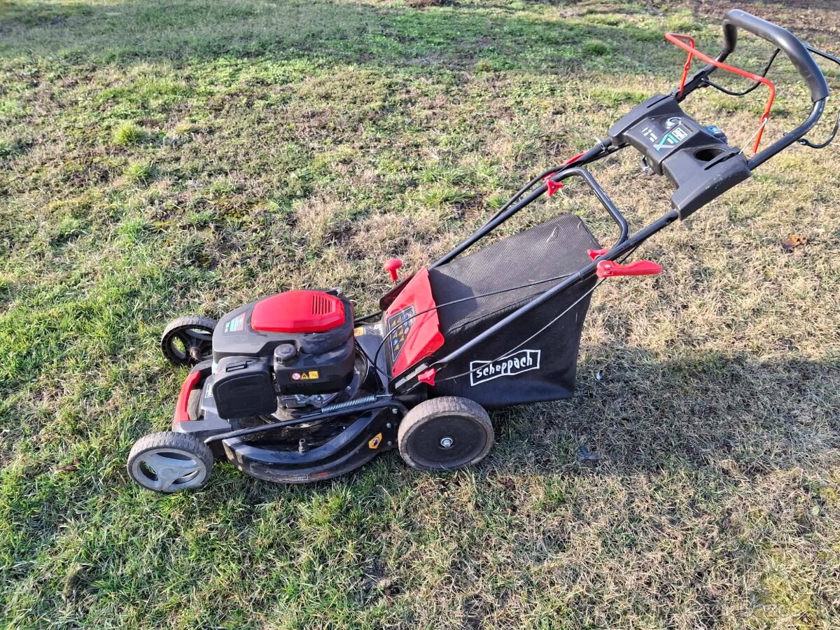 Kosačka Schepach s pojazdom a štartérom - 5