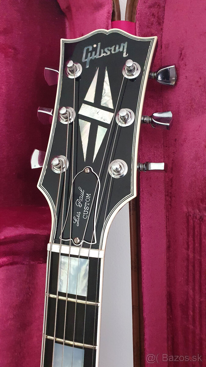 2013 Gibson Custom Shop Les Paul Custom Silverburst - 5