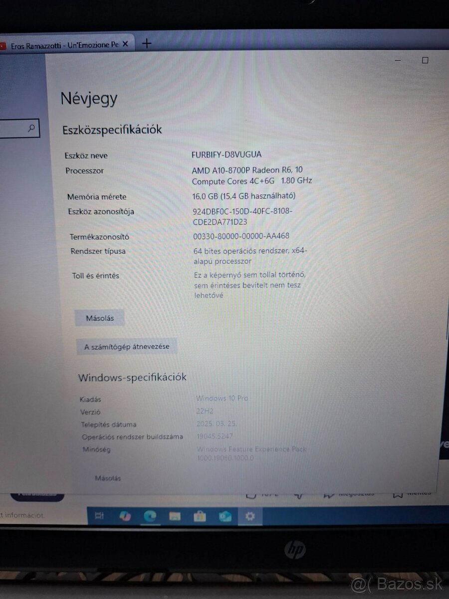 HP Pavilon 17-g195ng 17 - 5