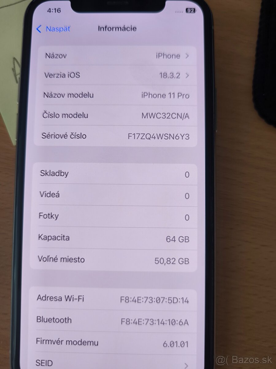 Apple Iphone 11 Pro 64 GB Gold - 5