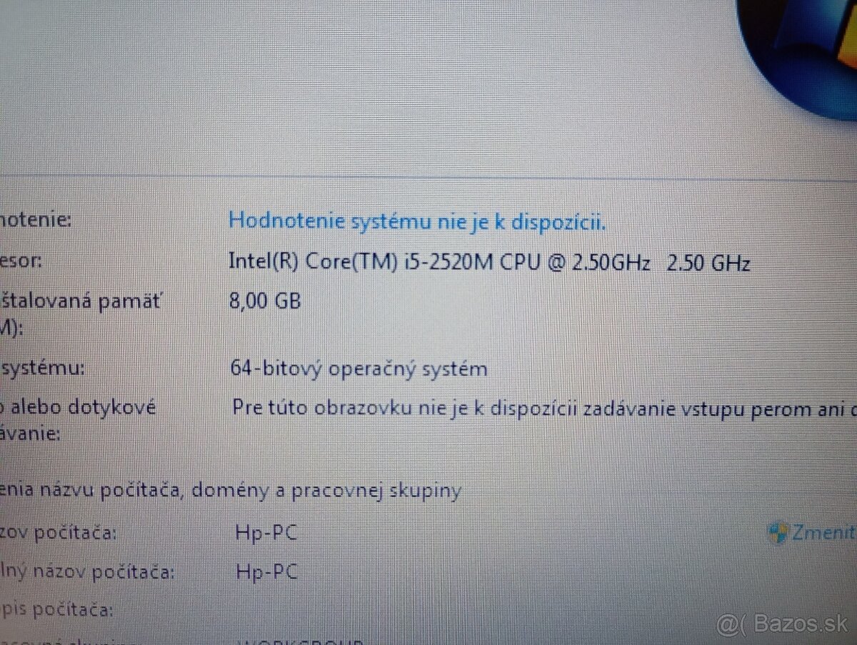 Hp probook 4330s + Intel core i5 + 8gb ram + Windows 7 - 5