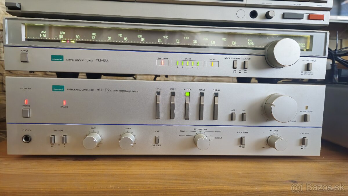 Sansui AU-D22, TU-S33, D-80C - 5