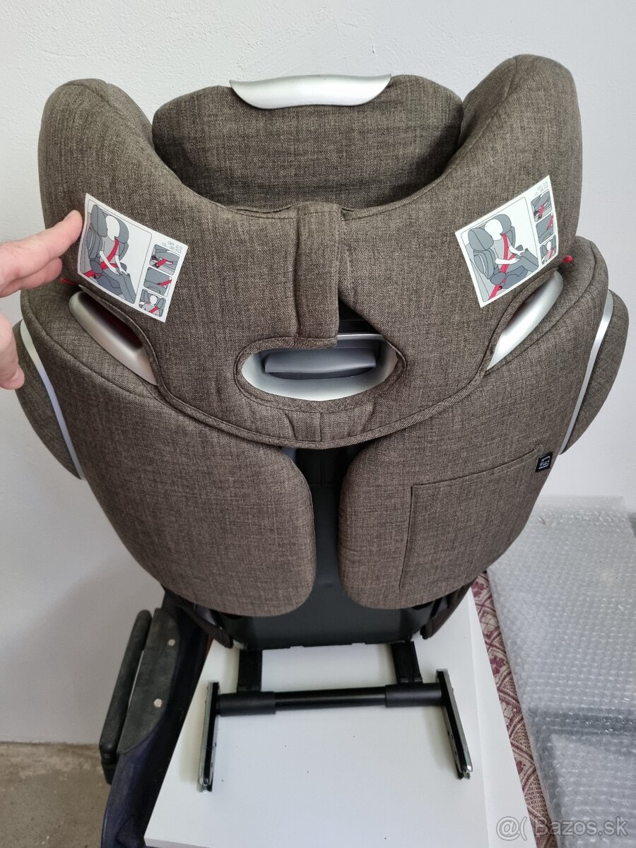 Predam Autosedacku CYBEX SOLUTION Q2-FIX farba khaki/brown - 5