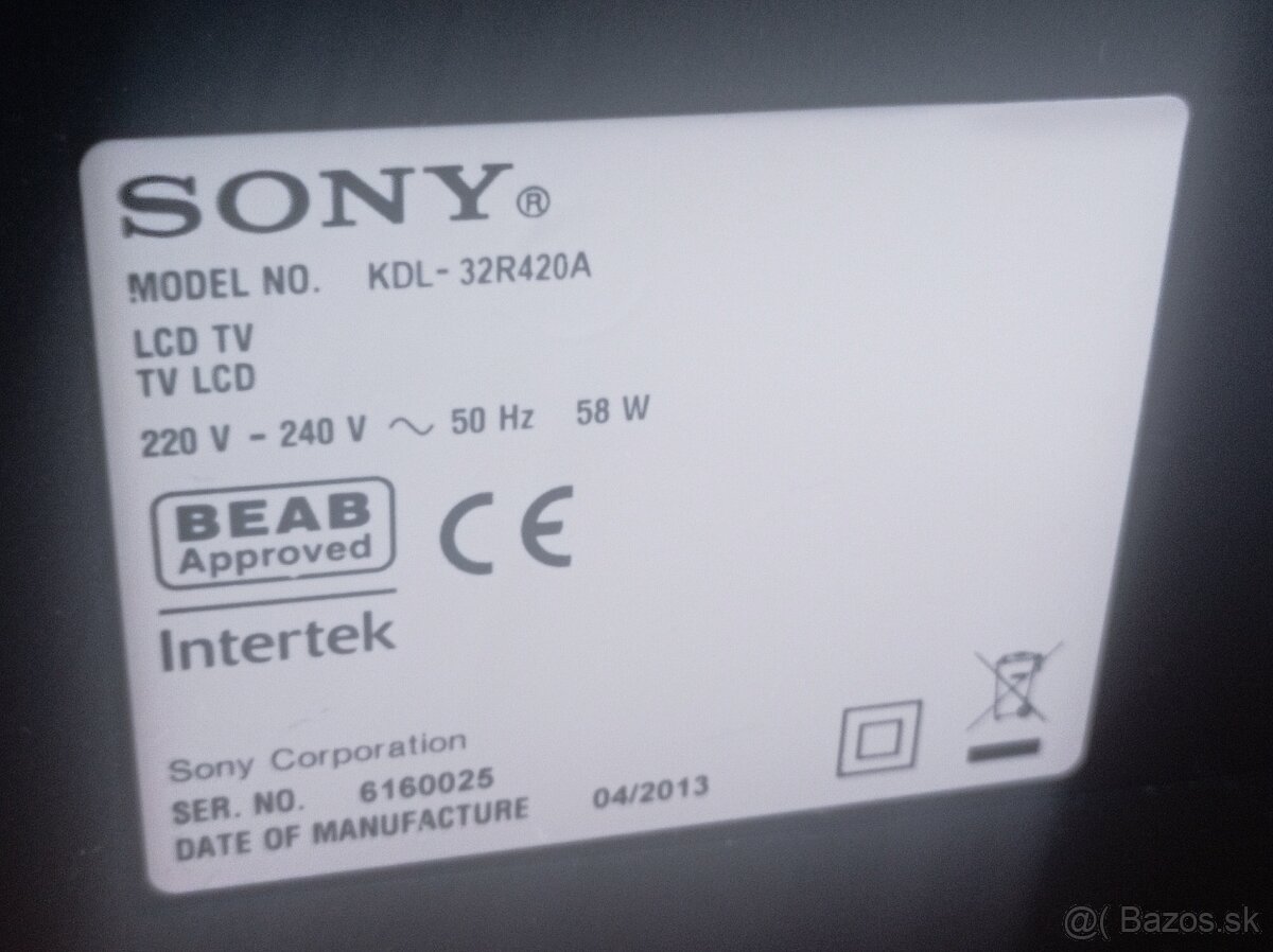 Sony tv - 5