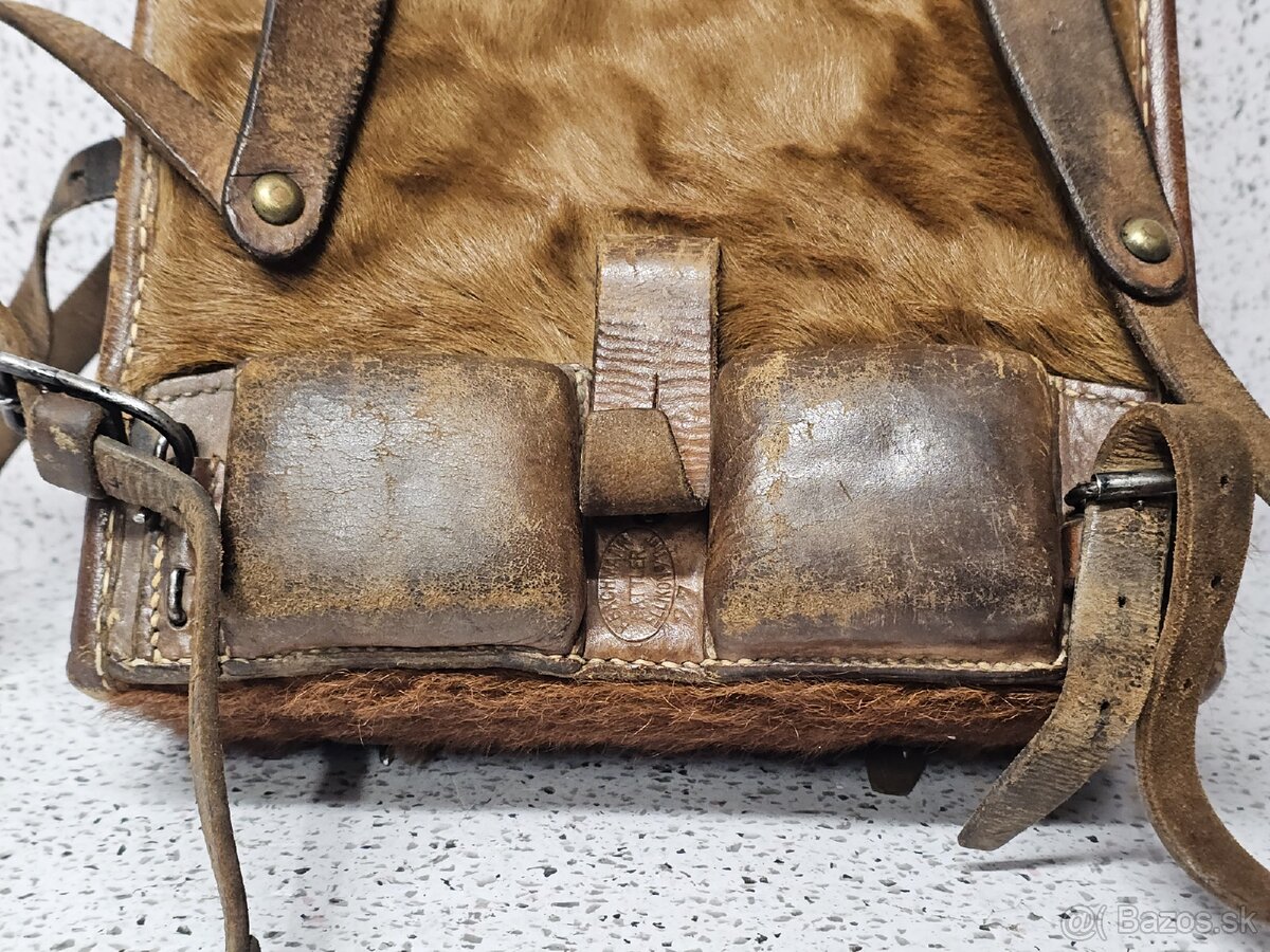 Unikátny starožitný batoh Švajčiarskej armády z roku 1927 - 5