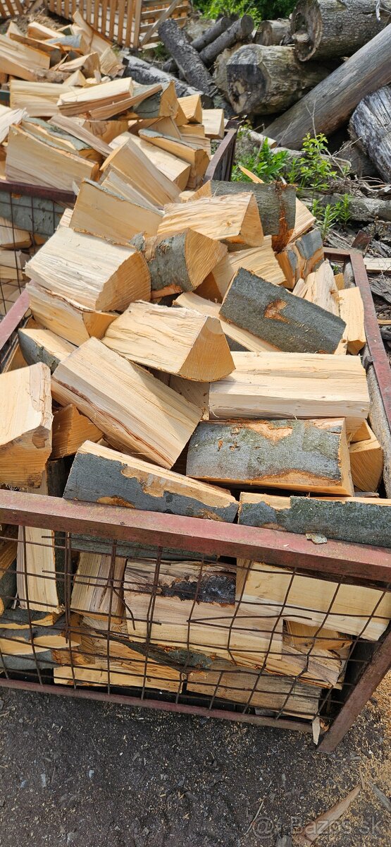 Palivové drevo BUK - štiepané, dĺžka 33 cm - 5