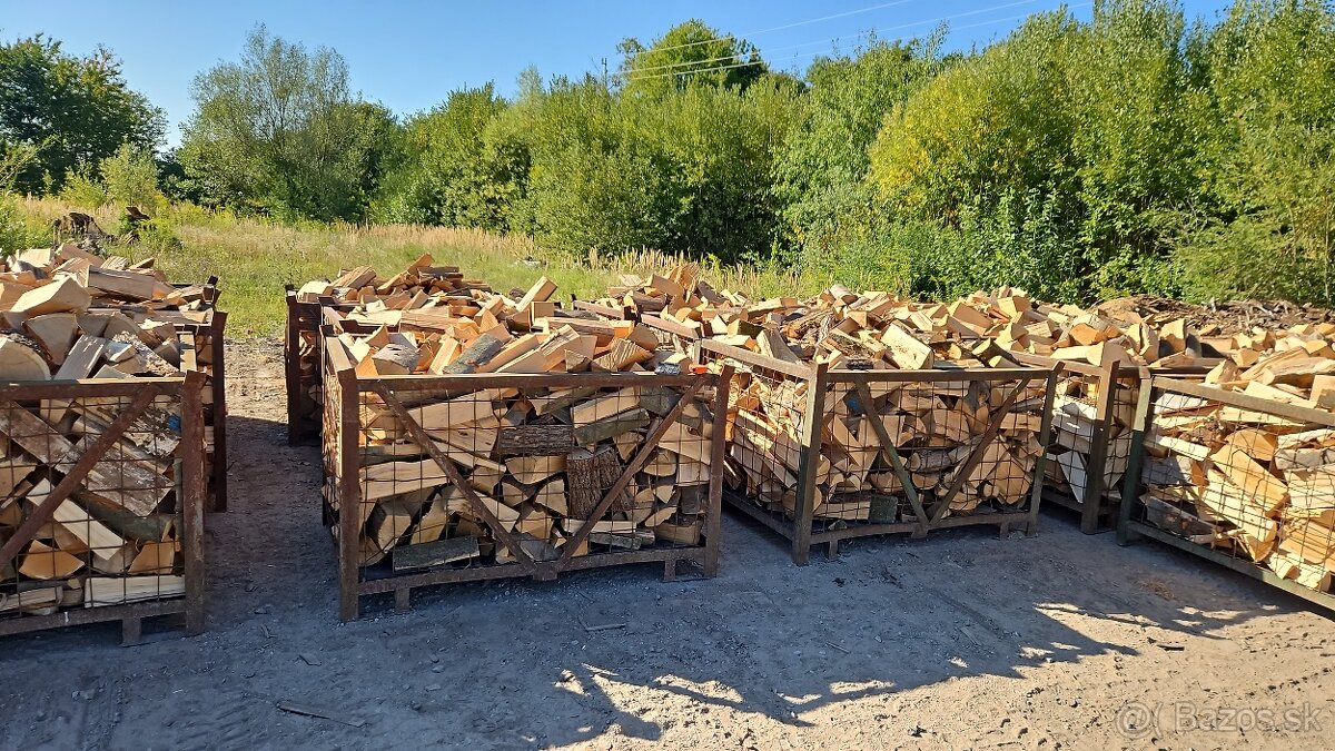 Palivové drevo BUK - štiepané, dĺžka 33 cm - 5