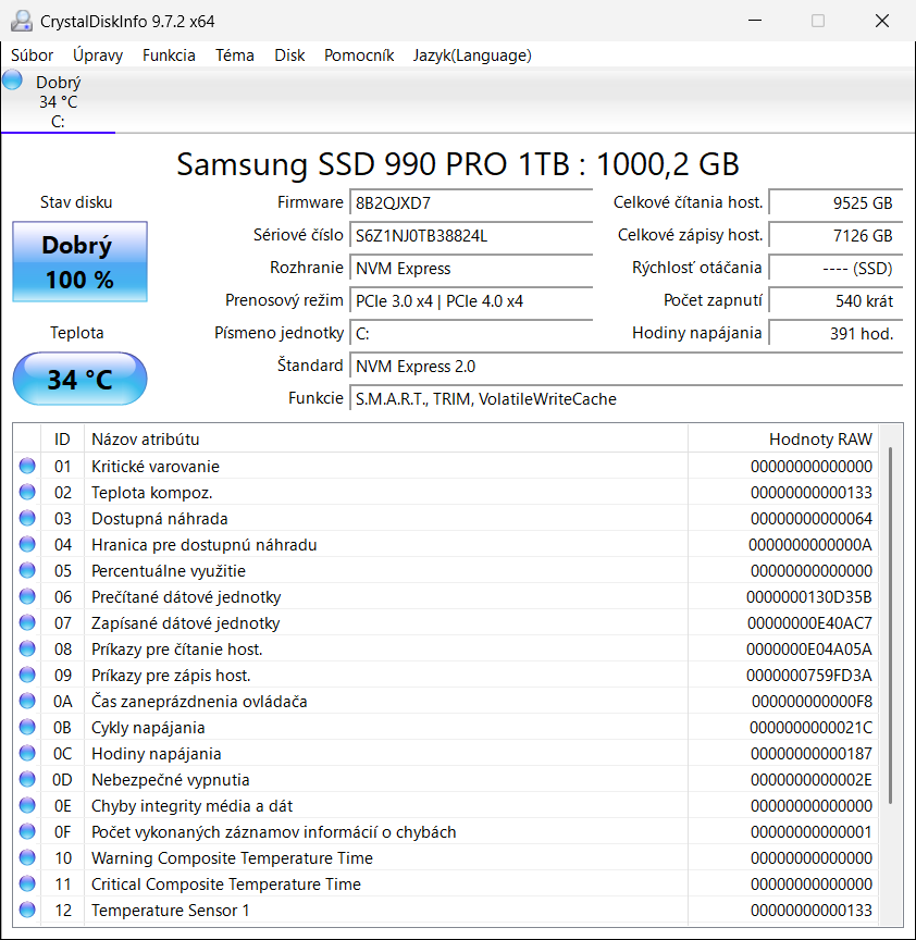 Samsung 990 PRO 1 TB - 5