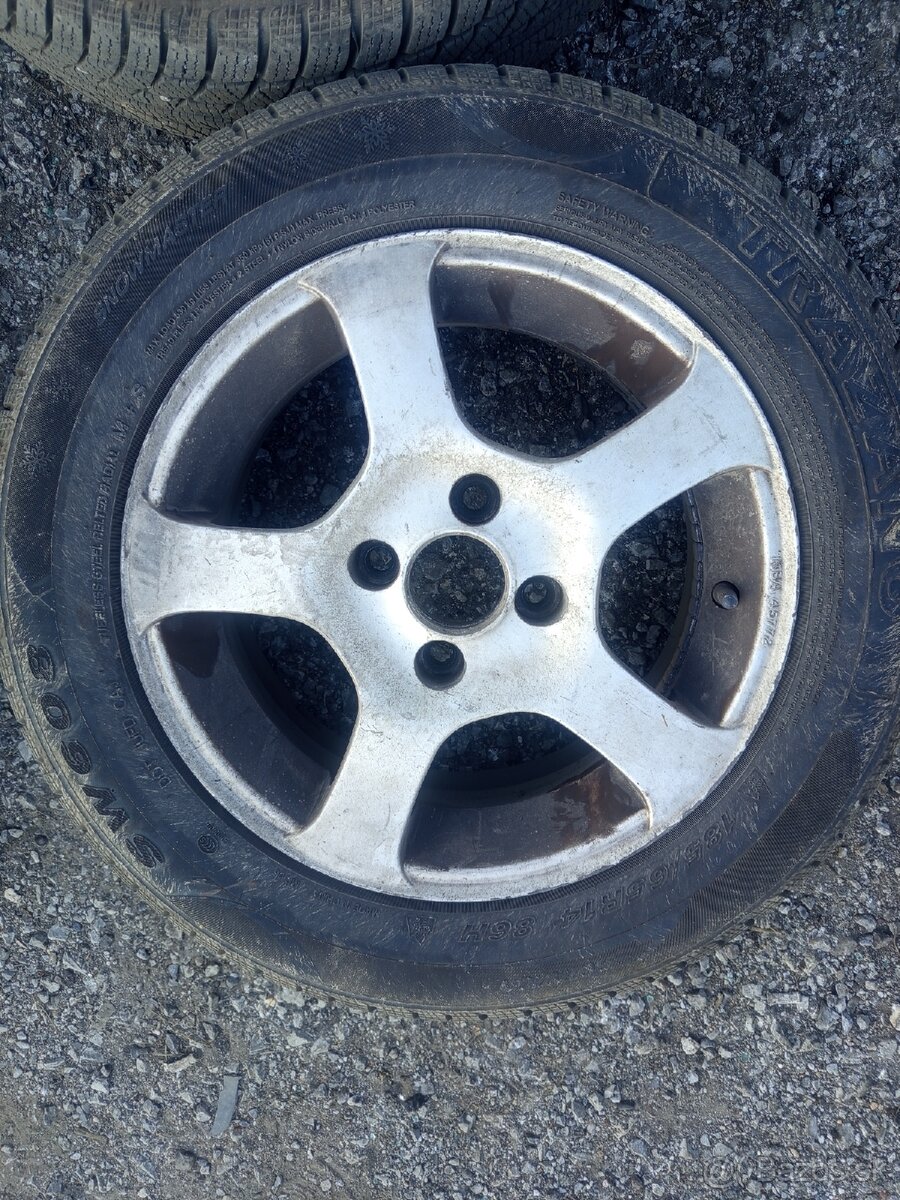185/65 R14 4x100 Alu disky - 5